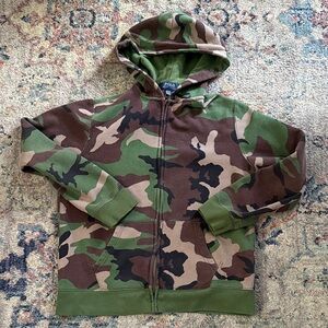 Polo by Ralph Lauren Kids Green Camouflage Jacket
